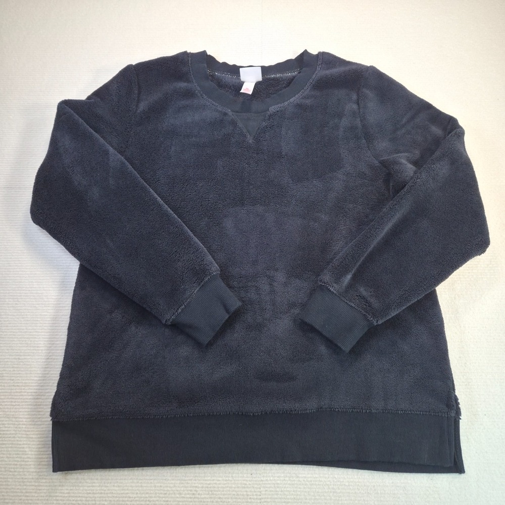 Wondershop Fuzzy Black Sweater Pullover Size XLarge